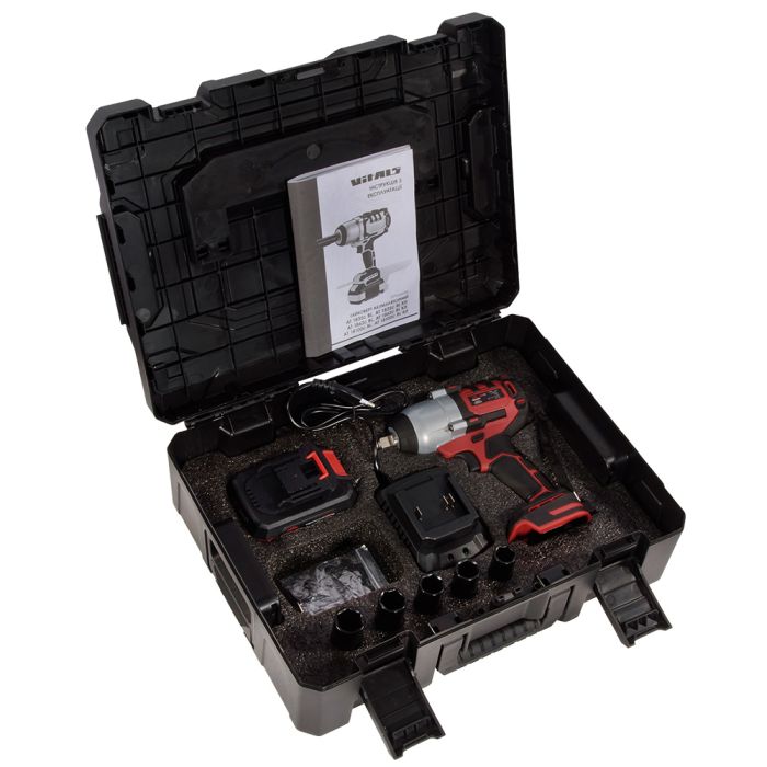 Гайковерт акумуляторний Vitals Master AT 1862c BL Kit