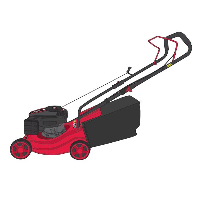 Газонокосарка бензинова Vitals Zp 39150k