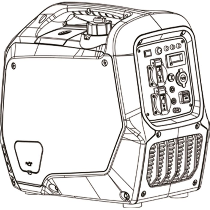 Генератор бензиновий інверторний Vitals IG 3.0bs