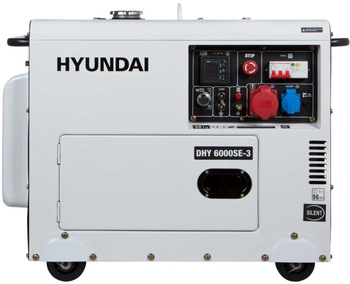 Генератор дизельний Hyundai DHY 6000SE-3