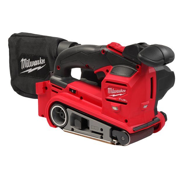 Шлифмашина ленточная аккумуляторная бесщеточная MILWAUKEE M18 FBTS75-0 (каркас)