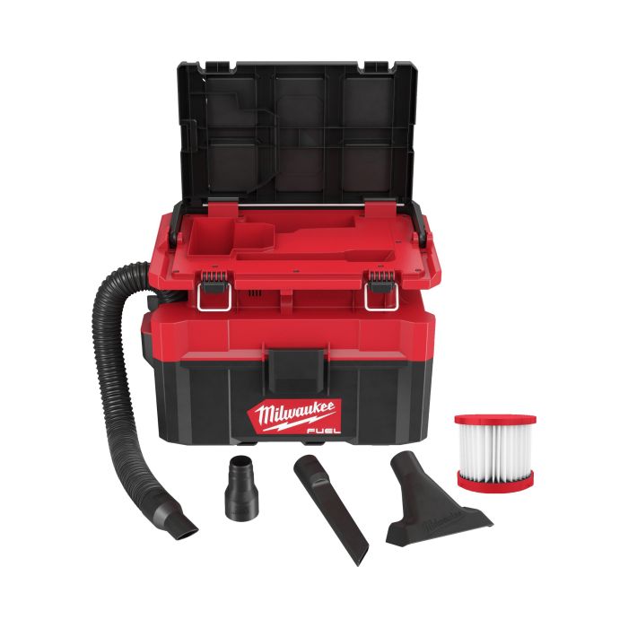 Пылесос аккумуляторный бесщеточный PACKOUT MILWAUKEE M18 FPOVCL-0 (каркас) для воды и сухого мусора