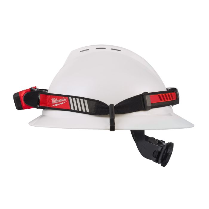Фонарь светодиодный аккумуляторный налобный (зарядка через USB) MILWAUKEE L4 HL-VIS-301