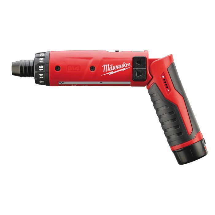 Аккумуляторная отвертка MILWAUKEE M4 D-202B крут. мом. 5 Нм