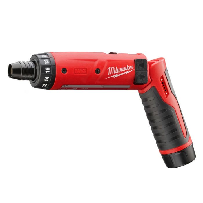 Аккумуляторная отвертка MILWAUKEE M4 D-202B крут. мом. 5 Нм