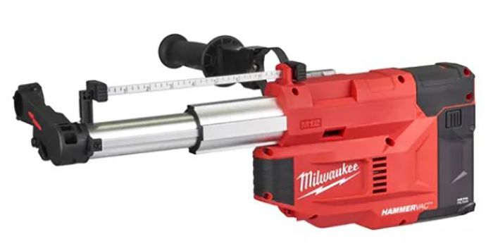 Система пылеудаления аккумуляторная MILWAUKEE M12 UDEL-0B (L-класс)(каркас+сумка)