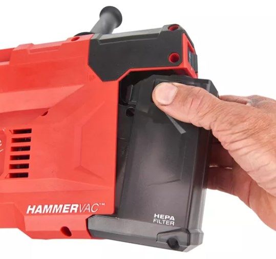 Система пылеудаления аккумуляторная MILWAUKEE M12 UDEL-0B (L-класс)(каркас+сумка)