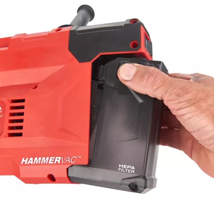 Система пылеудаления аккумуляторная MILWAUKEE M12 UDEL-201B (L-класс)(ЗУ+1акк.Х2Ач+сумка)
