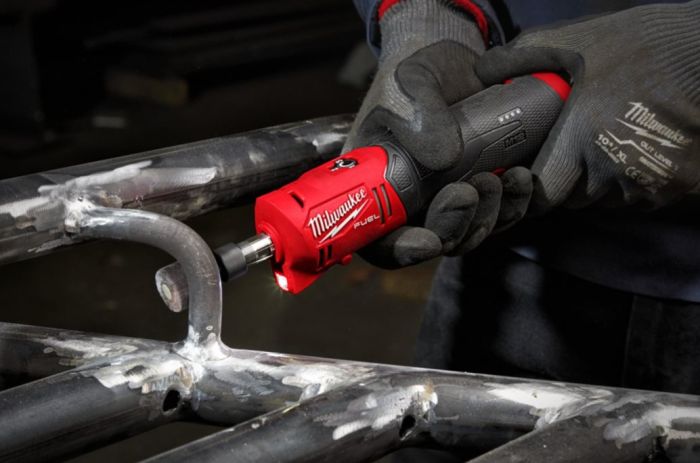 Машина прямошлифовальная аккумуляторная бесщёточная MILWAUKEE M12 FDGS-0 (каркас)