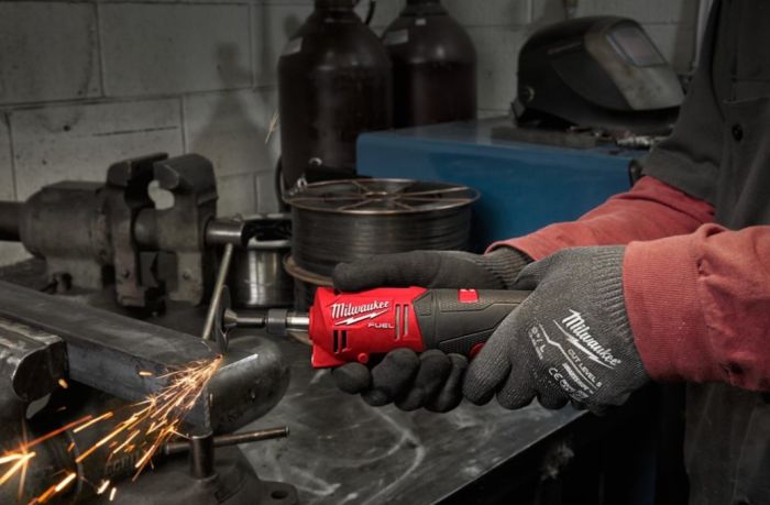 Машина прямошлифовальная аккумуляторная бесщёточная MILWAUKEE M12 FDGS-0 (каркас)