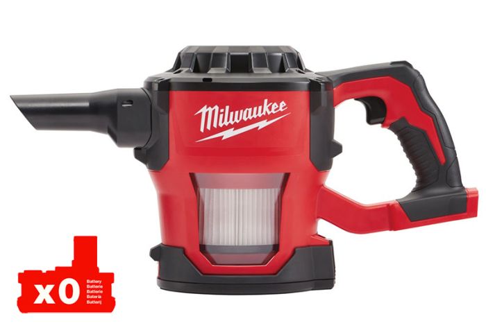Пылесос аккумуляторный компактный MILWAUKEE M18 CV-0 (каркас)