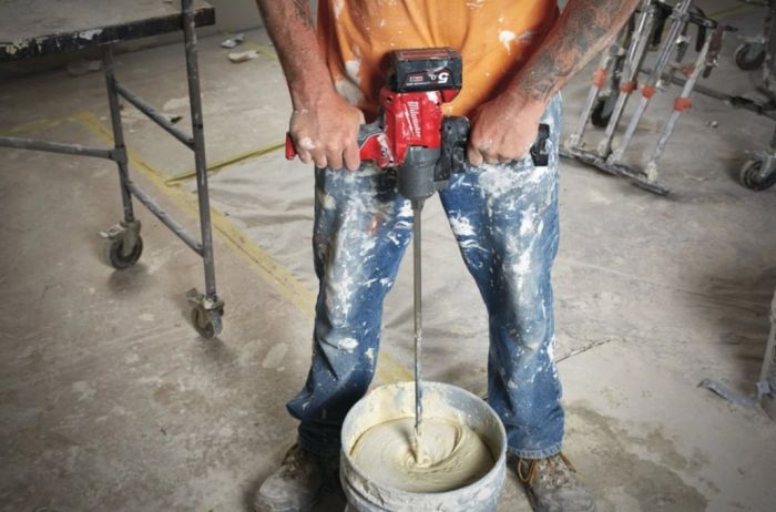 Миксер аккумуляторный бесщеточный MILWAUKEE M18 FPM-0X (каркас+HDкейс)