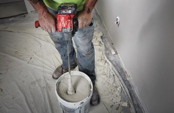 Миксер аккумуляторный бесщеточный MILWAUKEE M18 FPM-0X (каркас+HDкейс)