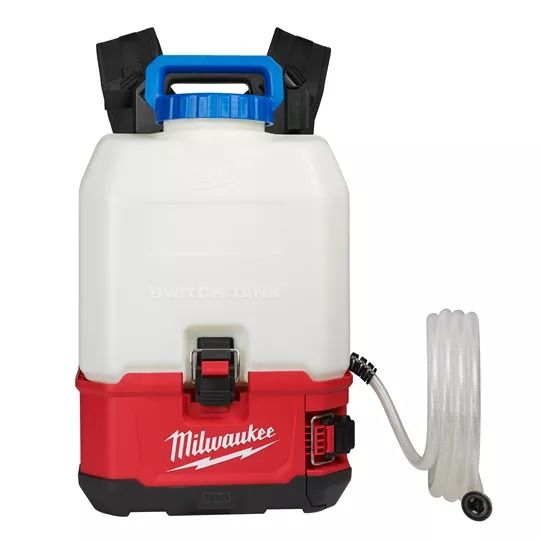 Опрыскиватель аккумуляторный ранцевый MILWAUKEE M18 BPFPWS-0 SWITCH TANK™  для воды, (замена на 4933
