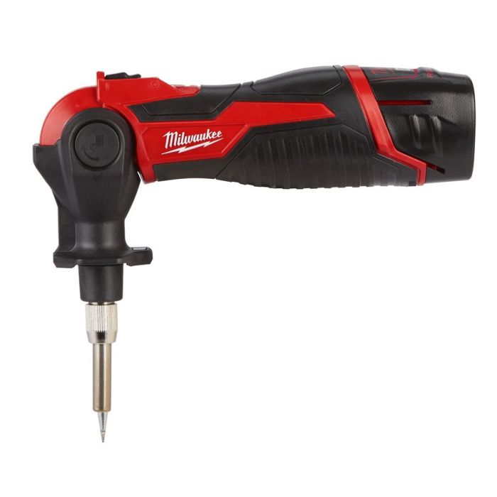 Паяльник аккумуляторный MILWAUKEE M12 SI-201C (ЗУ+1акк.Х2Ач+кейс)