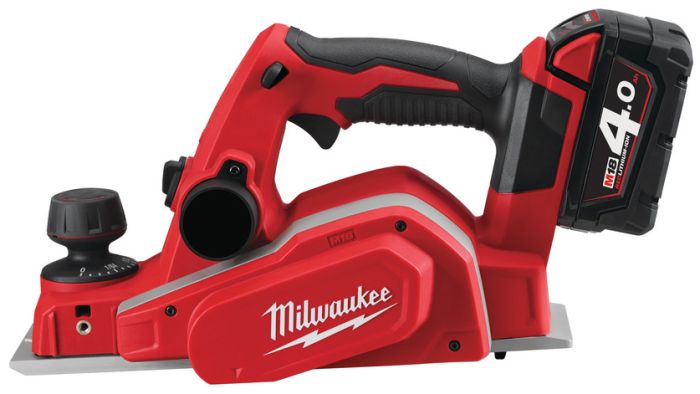 Рубанок аккумуляторный бесщёточный MILWAUKEE M18 BP-402C (ЗУ+2акк.Х4Ач+кейс)