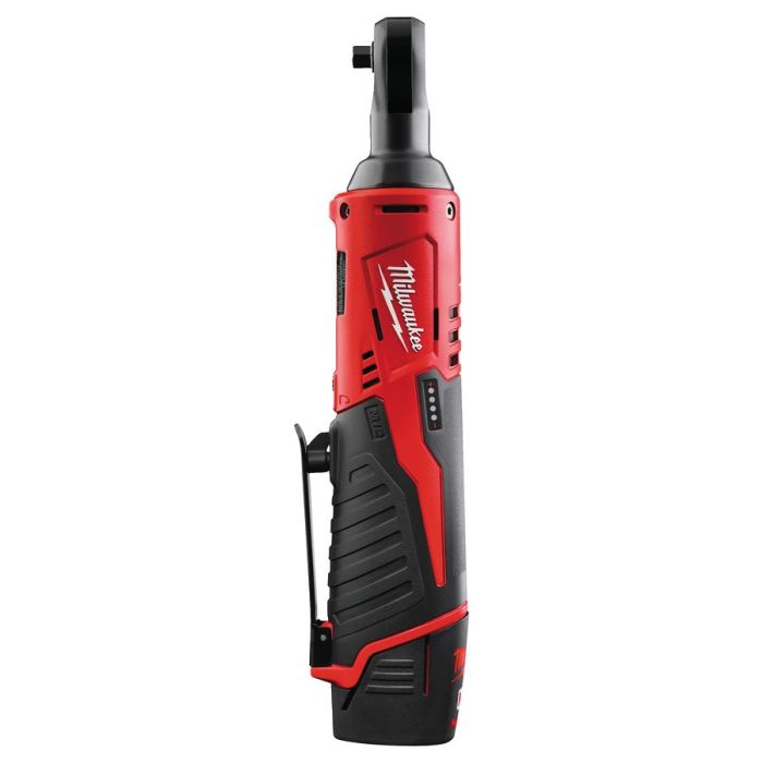 Трещётка аккумуляторная бесщёточная MILWAUKEE 1/4" (40 Нм) M12 IR-201B (ЗУ+1акк.Х2Ач+сумка)