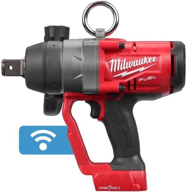 Гайковерт аккумуляторный бесщеточный MILWAUKEE 1'' (2400Нм) M18 ONEFHIWF1-0X, с кольцом (каркас)