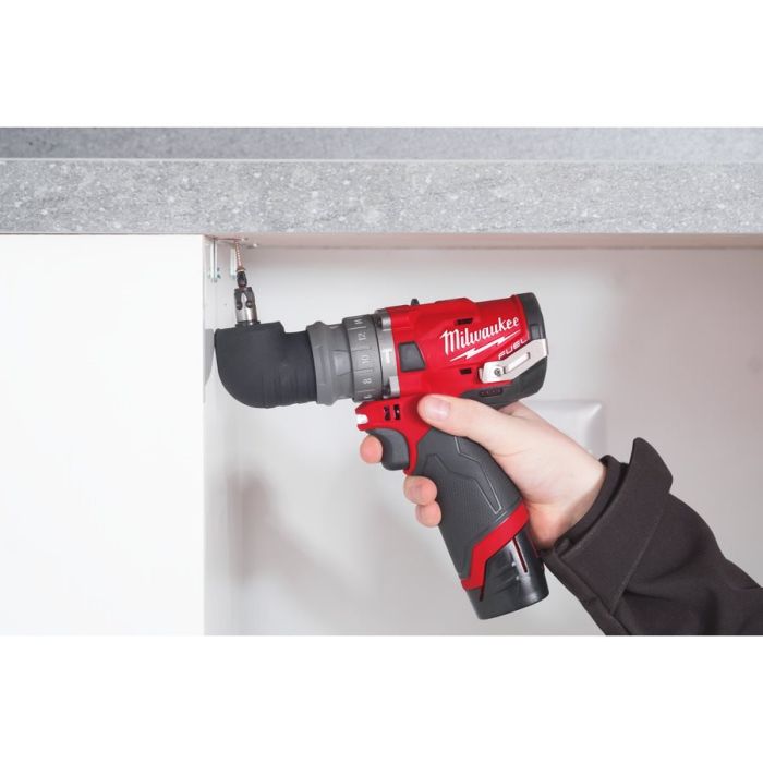 Дрель-шуруповёрт аккумуляторная бесщёточная ударная MILWAUKEE M12 FPDXKIT-202X(37Нм)(2нас+2Х2Ач+кейс