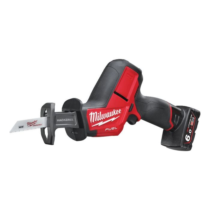 Пила сабельная аккумуляторная бесщеточная MILWAUKEE M12 CHZ-202C (ЗУ+2акк.Х2Ач+кейс)