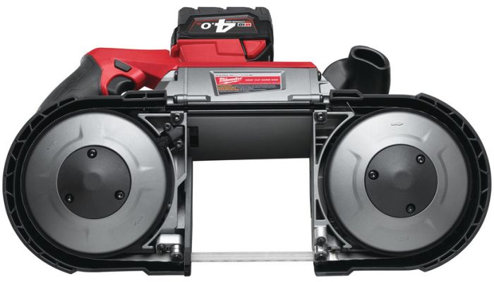 Пила ленточная аккумуляторная бесщёточная MILWAUKEE M18 CBS125-502C (ЗУ+2акк.Х5Ач+кейс)