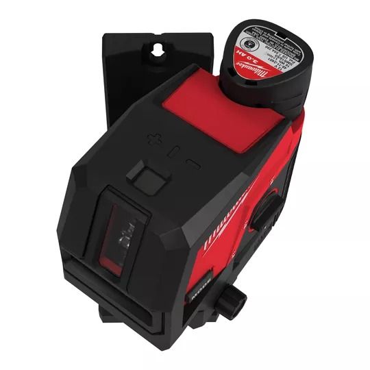 Нивелир линейно-точечный аккумуляторный MILWAUKEE M12 CLLP-301C (зелёный луч)