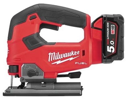 Пила лобзиковая аккумуляторная бесщёточная MILWAUKEE M18 FJS-502X (ЗУ+2акк.Х5Ач+HDкейс)