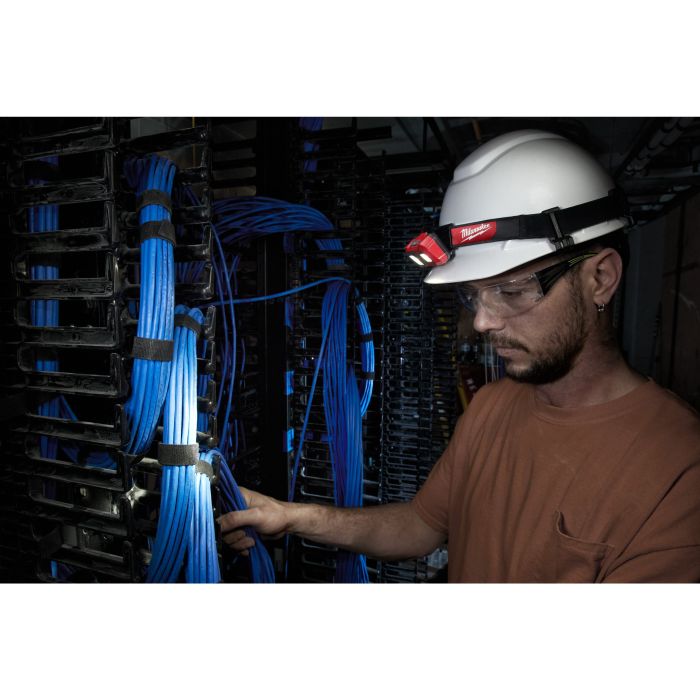 Фонарь светодиодный налобный на батарейках ААА MILWAUKEE HL-SF