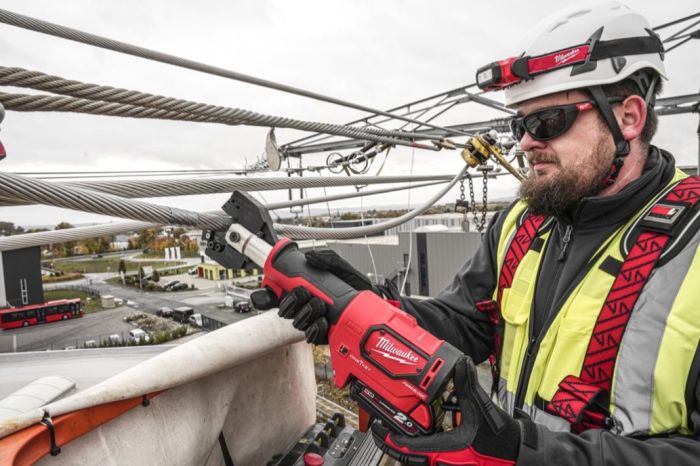 Кабелерез гидравлический аккумуляторный MILWAUKEE M18 ONEHCC-201C CU/AL (ЗУ+2акк.Х2Ач+кейс)
