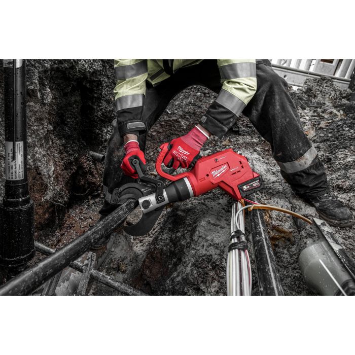 Кабелерез гидравлический аккумуляторный (подземный) MILWAUKEE M18 HCC75R-502C ONE-KEY(ЗУ+2Х5Ач+кейс)