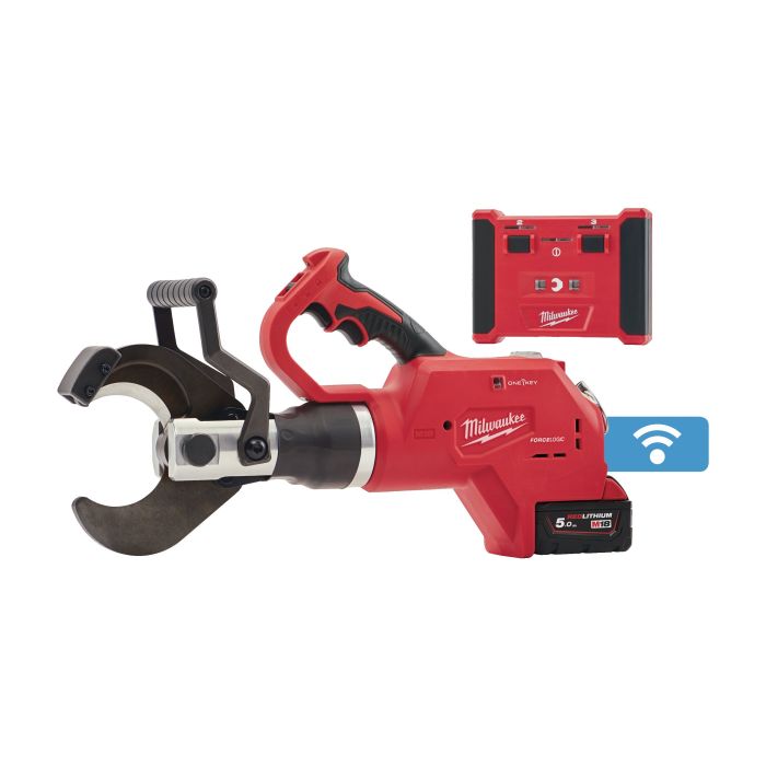 Кабелерез гидравлический аккумуляторный (подземный) MILWAUKEE M18 HCC75R-502C ONE-KEY(ЗУ+2Х5Ач+кейс)
