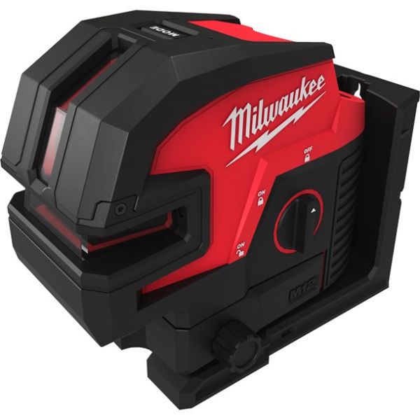 Нивелир 4х точечный лазерный аккумуляторный MILWAUKEE M12 CLL4P-0C (зелёный луч) Нивелир 4х точечный лазерный аккумуляторный MILWAUKEE M12 CLL4P-0C (зелёный луч)