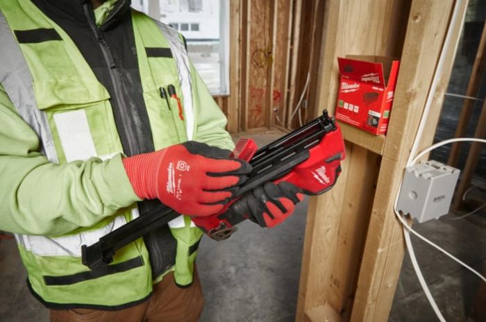 Степлер скобозабивной аккумуляторный для кабеля MILWAUKEE M12 BCST-0 (каркас)