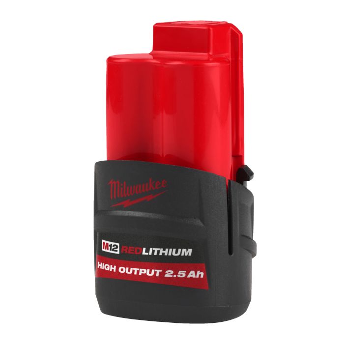 Аккумулятор MILWAUKEE M12 HB2.5 (HIGH OUTPUT) 2,5 АЧ