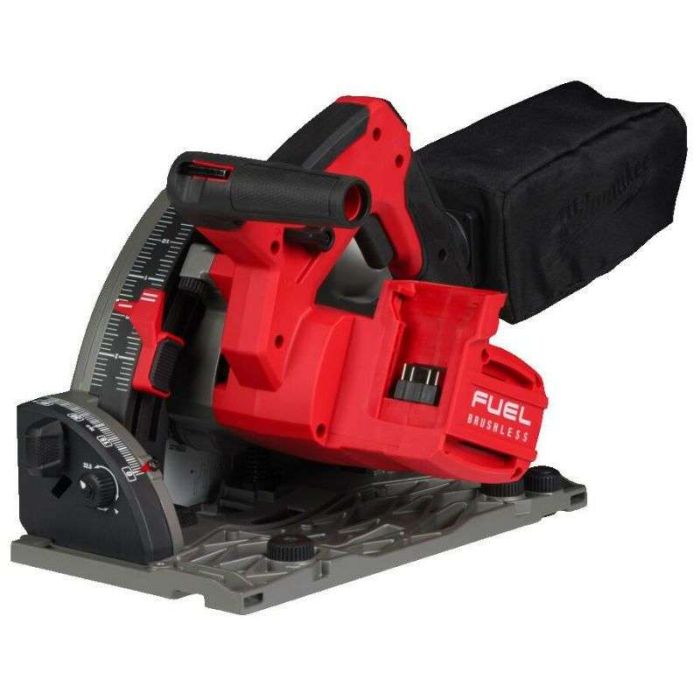 Пила дисковая погружная аккумуляторная бесщеточная MILWAUKEE M18 FPS55-0P Ø165мм (каркас+PACKOUT)