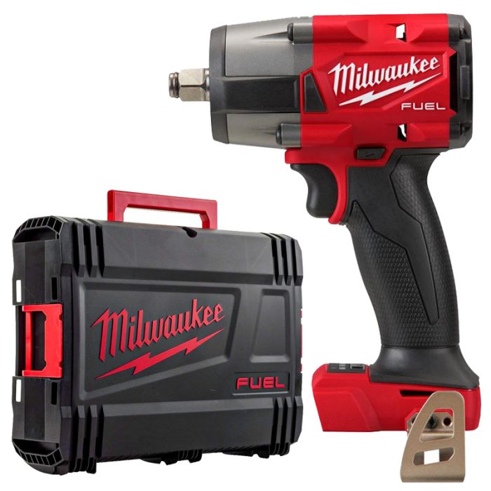 Гайковерт аккумуляторный бесщёточный MILWAUKEE 1/2" (881 Нм) M18 FMTIW2F12-0Х, с кольцом (каркас)