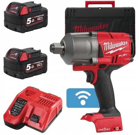 Гайковерт аккумуляторный бесщёточный MILWAUKEE 3/4" (2034Нм) M18 ONEFHIWF34-502X, с кольцом