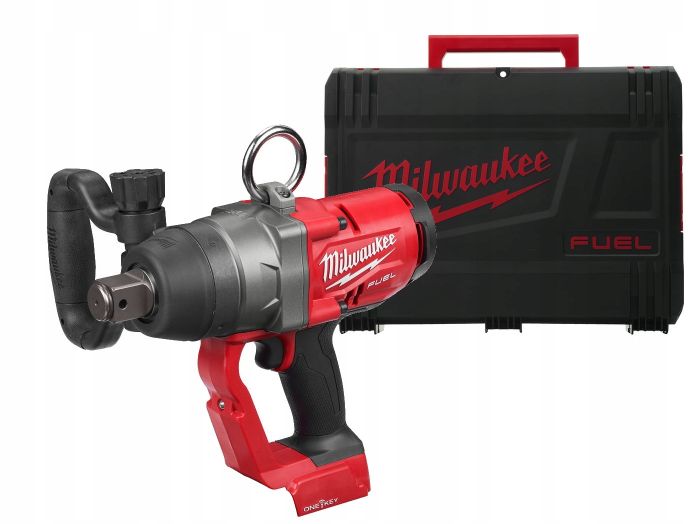 Гайковерт аккумуляторный бесщеточный MILWAUKEE 1'' (2400Нм) M18 ONEFHIWF1-0X, с кольцом (каркас)
