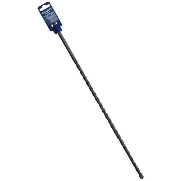 Бур SDS-Plus 10×460 мм, спіраль 4S Зенит Профи