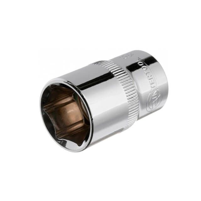 Головка шестигранная 1/2", 18×38 мм, Cr-V, STORM INTERTOOL ET-0018