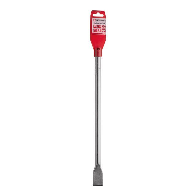 Зубило плоское SDS-MAX 18х400х30 мм INTERTOOL SD-0446