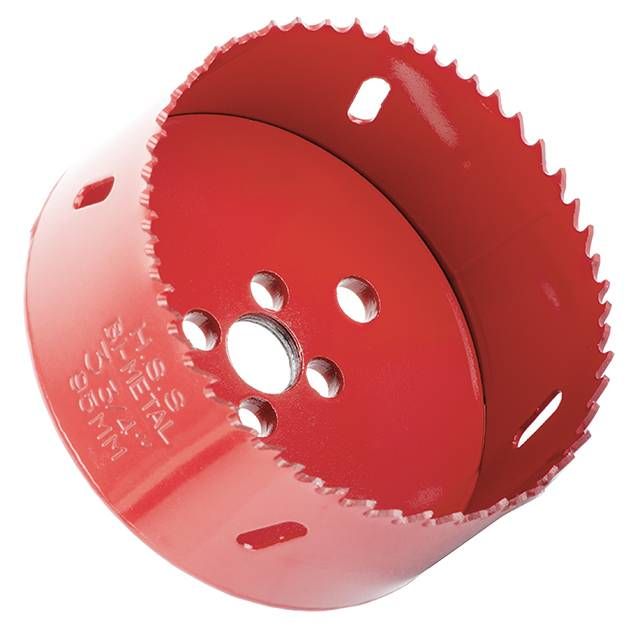 Сверло корончатое биметаллическое, 95 мм INTERTOOL SD-5695