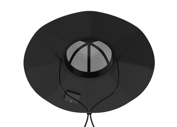 Сонячний капелюх EcoFlow Solar Hat 12W - Чорна