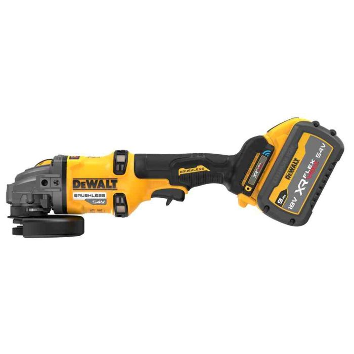 Шліфмашина кутова - болгарка акумуляторна безщіткова DeWALT DCG418SHDX2
