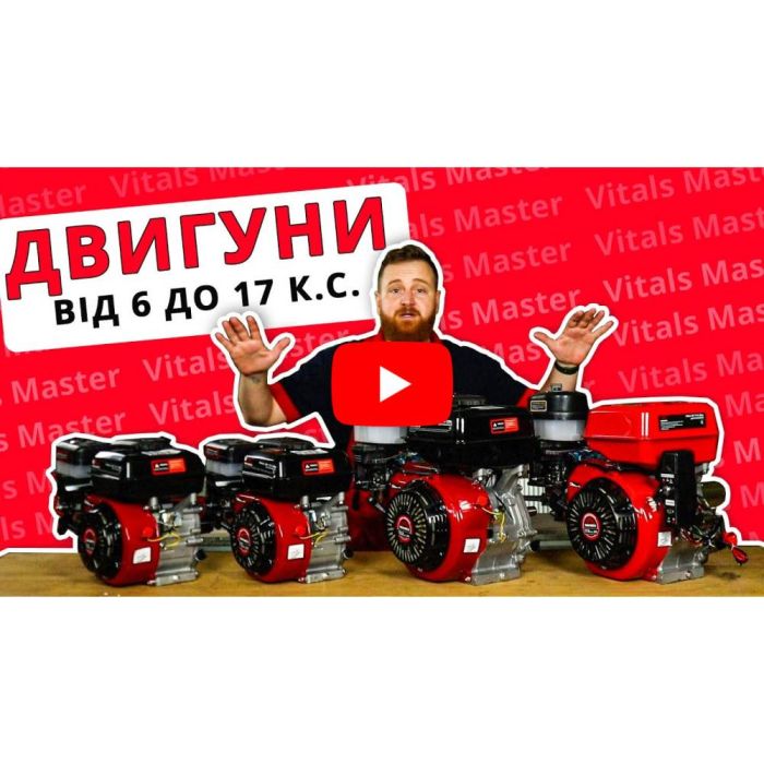 Двигун бензиновий Vitals GE 17.0-25ke