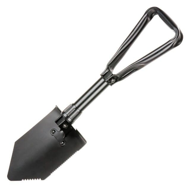 Лопата саперная складная 57 см INTERTOOL AT-0133