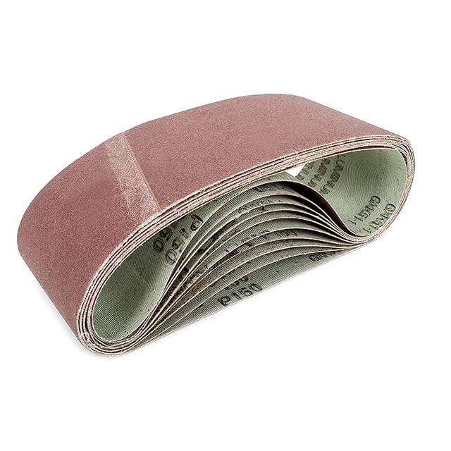 Лента шлифовальная 75*457 мм, К150, 10 ед. INTERTOOL BT-0315