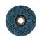 Диск зачистной из вспененного абразива голубой 125*22.2*13 мм, P46, T27 INTERTOOL BT-0604