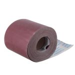 Шкірка шліфувальна на тканинній основі К180, 20 cм * 50 м INTERTOOL BT-0723