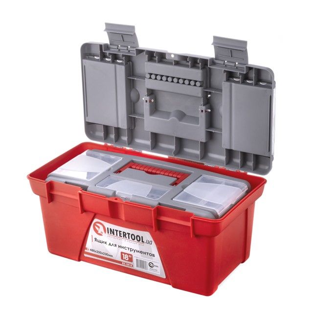 Комплект ящиков для инструментов 3шт INTERTOOL BX-0403